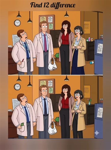 Only Genius Can Find All Differences 🔍👀