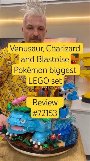 THE BIGGEST LEGO Pokémon SET EVER #72153 #lego