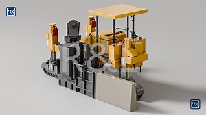 [Hot Item] Rl-5000 Concrete Slipform Paver for Road Construction Road Kerb