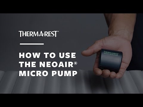 How to Use the Therm-a-Rest NeoAir® Micro Pump
