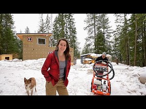 4 Winters Living Off Grid | Getting Water On The Coldest Day Of The Year | Falling Dangerous Trees