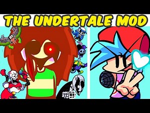 Friday Night Funkin' VS Undertale Redone | Sans VS Chara VS Papyrus VS Gaster (FNF MOD/Remastered)