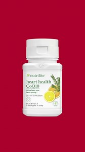 DYK as we get older, our bodies' production of Coenzyme Q10 may decrease 🤔 CoQ10 is vital for instigating energy ⚡ in our cells and works as an antioxidant to help protect our cells against free radical damage. #Nutrilite Heart Health CoQ10 can provide support by producing essential energy needed for the heart, liver, and kidneys! With each soft gel containing 30 mg of the essential enzyme, CoEnzyme Q10, and Rosemary an as ingredient with naturally occurring phytonutrient benefits, this supplem