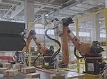 JD.com shows off their fully automated warehouse in Shanghai