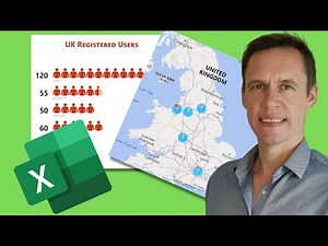 How to use Infographics in Excel | Excel People Graph | Bing Maps