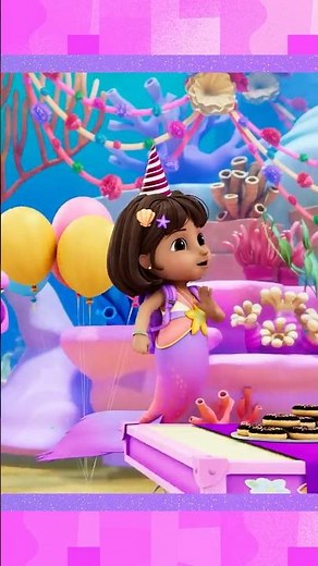 Dora's Mermaid Birthday Party! #shorts