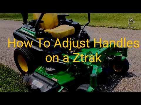 How to adjust your hydros and handles. How to check ignition coils. John Deere Commercial Ztrak mowe