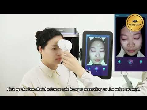 BITMOJI A3 AI Skin Analyzer Machine | How to Use Bitmoji A3 AI Skin Analysis Machine #skinanalysis