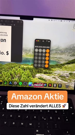 Das KI-Potenzial der Amazon Aktie ist aufgrund seines Clouddienstes AWS unfassbar groß. Ich zeige dir, wie viel allein AWS in zehn Jahren wert sein könnte 🚀 Keine Anlageberatung #aktien #investieren