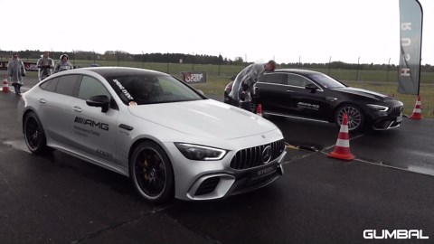 Brabus G-Class Showing Power in a Drag Start