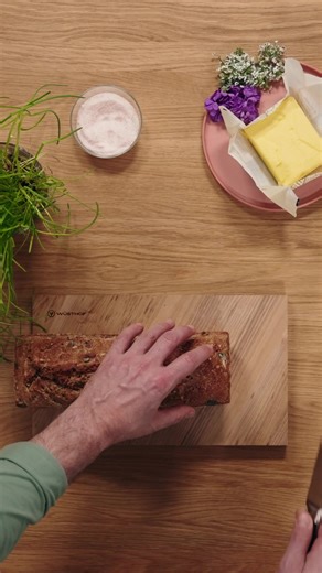 Celebrate World Bread Day with this simple but delicious German Bread recipe straight from the WÜSTHOF family 🍞 Slice and share with friends using the WÜSTHOF Precision Double Serrated Bread Knife, the WÜSTHOF Knife of the Year! 🔪❤️ Secret WÜSTHOF German Brown Bread Recipe: 20 fl oz lukewarm water 2 tsp active dry yeast 1 tbsp salt 1 tbsp honey 5 cups flour 1 1/2 cups mixed seeds Instructions: In a large bowl, combine lukewarm water, yeast, and honey. Let sit 5–10 minutes until frothy. Add flo