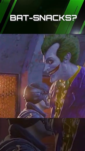 Bat-Snacks? #batman #gaming #funny #joker #arkhamasylum