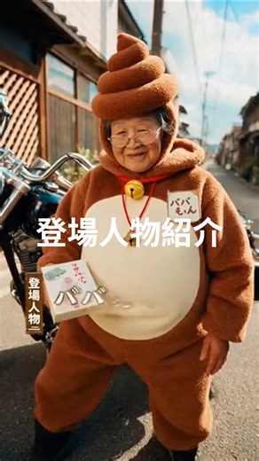 ババえもん登場人物紹介 ババえもん ジジタ ジャイジジイ 骨川のジジイ 源のババア #ai #shorts #お笑い