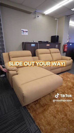 Rozel L-Shape Electric Recliner Slider Sofa Introduction