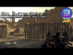 RPCS3 0.0.20-13251 | BlackSite Area 51 4K 60FPS UHD | PS3 Emulator PC Gameplay