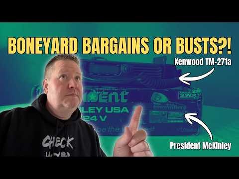 Hamvention Boneyard Bargains or Busts: Kenwood TM-271a and President McKinley USA CB Radio