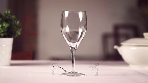 Luigi Bormioli Michelangelo Masterpiece 11.5 oz Red Wine Glasses - Sparkx Ultra-Clear Crystal Glass, Durable Titanium Reinforced Stems - Fine Laser-Cut Rims - Dishwasher Safe (Set of 4)