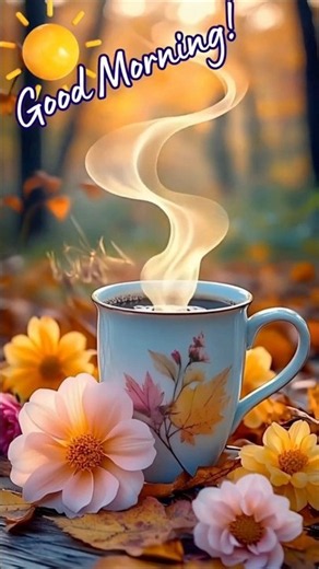 Good morning🍂 Morning nature✨Start a new day brightly🔅Autumn melody🍁Autumn 2026🍄‍🟫October