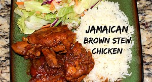 Jamaican Brown Stew Chicken - The Jamaican Mother