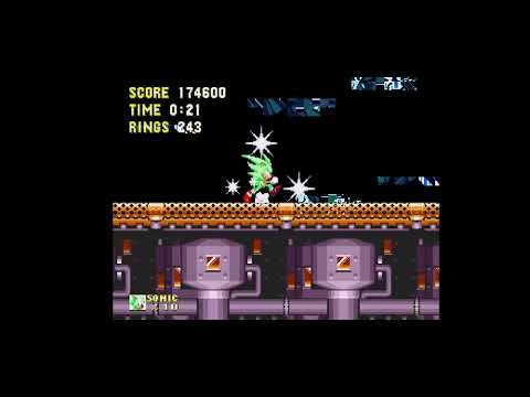 Sonic 3 & Knuckles: Debug mode - Playthrough as Sonic and Tails