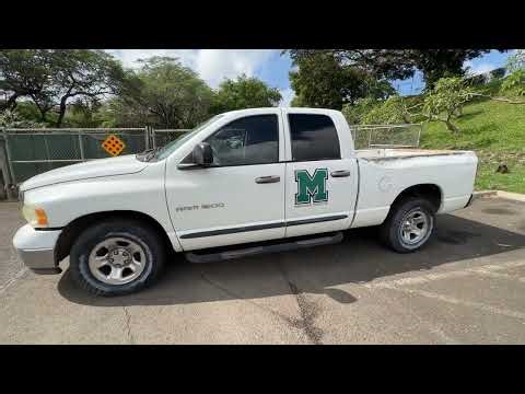 Lot 4 2004 Dodge RAM 1500 SLT Pickup Truck Mid Pac Auction Online Auction Oahu Auctions com