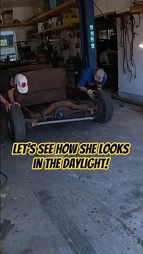Cool Rat rod build with my Dad! #barnfind #carrestorationproject #classiccars #vintagegarage