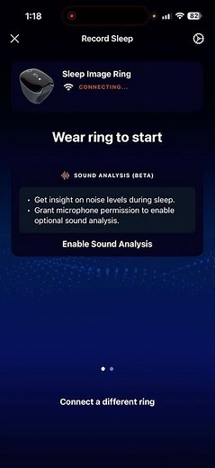 How to turn on Sound Analysis in the Empower Sleep App