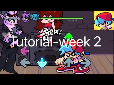 Friday night funkin gameplay|tutorial-week2