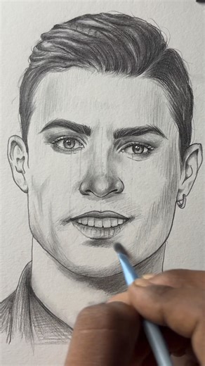 129K views · 561 reactions | How to draw ✍️Ronaldo easy #art #drawing #pencildrawing #fblifestyle | Drawing Techniques | Facebook