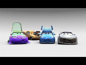 Cars - Delinquent Road Hazards introduction Cutscene (Blender)