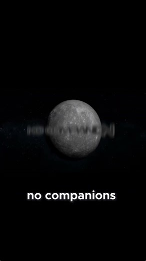 Why Mercury & Venus Have No Moons?