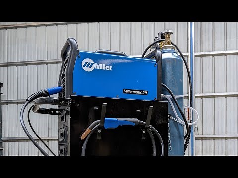 Miller 211 Welder Full Setup