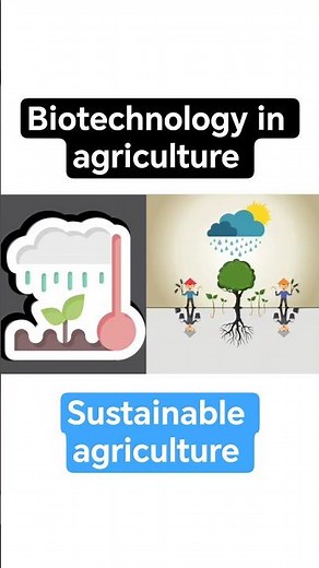 🌿Biotechnology in Agriculture: How Science is Revolutionizing Farming🌱#biotechnology #agriculture
