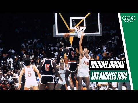 When Michael Jordan scored 20 points at L.A. 1984 🏀 I Olympic Flashbacks