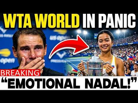 BREAKING: Rafael Nadal BREAKS DOWN in Tears Watching Alex Eala Win — Goes VIRAL!