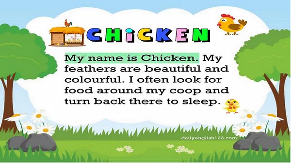 1.3K views · 27 reactions | Easy reading about animal stories for kids. For more videos: https://www.youtube.com/@dailyenglish123 | Materials for teaching English | Facebook