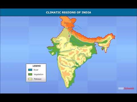 India: Climate, Vegetation and Wildlife | Climatic Regions | Geography | Class 6