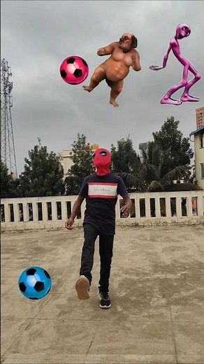 Fatty dog, domi tu cosita alien, dancing frog & jocker - cute brothers magical vfx 😛😀