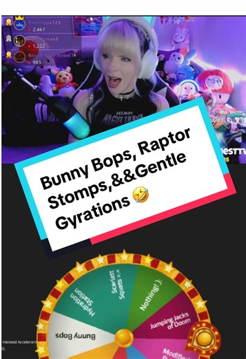 @(Fkit)MidnightQueen I apologize that all I have to provide are gentle gyrations, but I do hope they made you giggle 😉 Shout outs to the shellbound savior @Baba Turtle who carried us in the turtle tote! [@MohawkMatt1985 and @Gam are now challenged to do raptor stomps! 🙂‍↔️ ]#streamer #tiktoklive #livehighlights #gamingfamily #imsorryifyousawthis