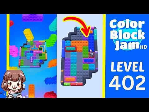 Color Block Jam Level 402 Solution Walkthrough