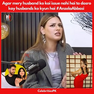 Anzela Abbasi was a guest on the FHM podcast and she spoke about her husband’s reaction to her bold outfits. She said that if her husband and her in-laws have no problems with her clothing, no one else should have any issues either. Thus people need to stop judging others over their outfit choices. What do you think about her statement? Share your thoughts in the comments! Disclaimer: This content is shared only for news, information, and public awareness purposes. Follow @celebritiezpk for more
