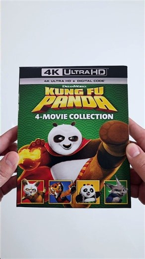 Kung-Fu Panda 4k Blu-ray Movie Collection #physicalmedia #bluray #dvd #movie #kungfu