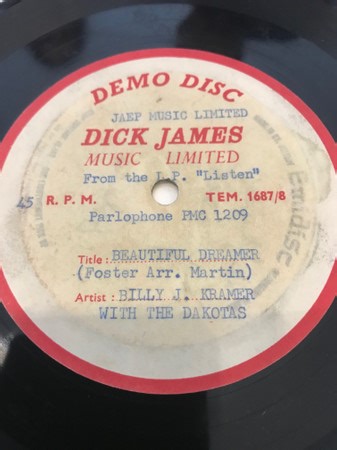 Billy J. Kramer & The Dakotas - Beautiful Dreamer / Tell Me Girl