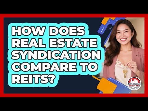 How Does Real Estate Syndication Compare To REITs?