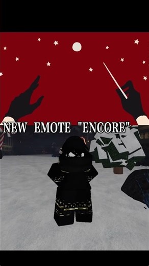 NEW EMOTE "Encore" Showcase | Forsaken #roblox #forsakenroblox #robloxforsaken #fypシ #shorts