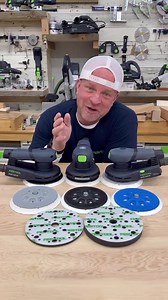 Today we take a deep dive into the family of ETS EC sanders! 😉 Check this out to learn everything you need to know about the ETS EC 150 (6-inch) and ETS EC 125 (5-inch) sanders! Find out more here: https://bit.ly/3Kh4EqX | Festool