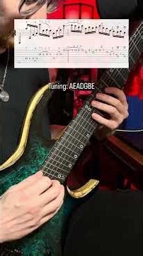 Riff lesson! “I Was God Once” 🎸tabs and full lessons on Patreon #guitarlesson #guitartapping