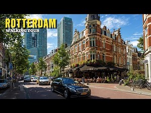 The City Rebuilt from Scratch – Rotterdam Walking Tour 4K Netherlands