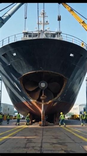 “Cargo Ship Propeller Shaft Replacement” #CargoShip #viral #trending #shorts #MarineEngineering