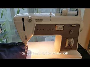 Singer Touch & Sew Model 758